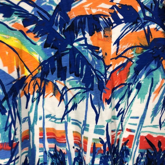 Vintage Caribbean Joe 3/4” Sleeve Blouse, Beach, Island Vibes Coastal Grandma - Picture 5 of 6